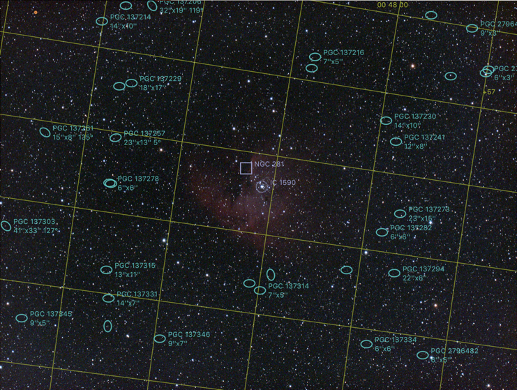 Pacman Nebula (image by Andrew Burwell)