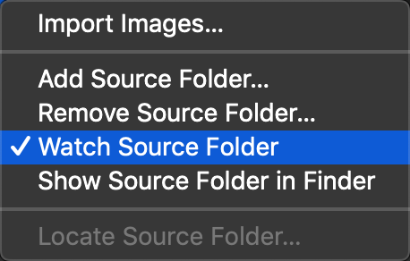 Watch Source Folder