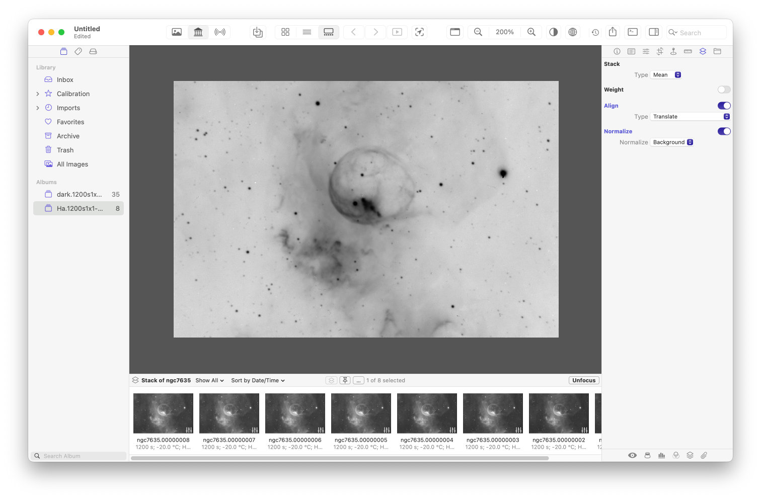 Calibrate, Stack & Process